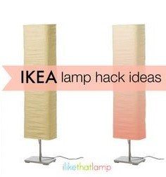 IKEA Lamps: Ideas for Refreshing & Refurbishing