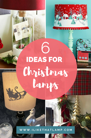 6 Christmas Themed Lamps to Swoon Over