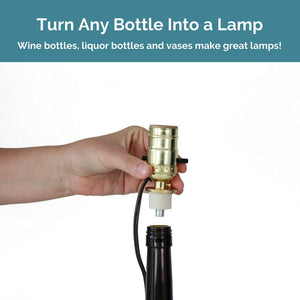 Bottle Lamp Kit [Brass]
