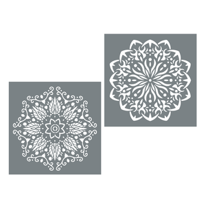 Mandala Stencils (2 Designs)