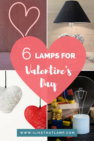 6 Romantic Lamps to Set the Mood for Valentine's Day