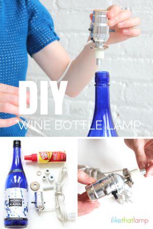 How do you Make a Lamp Out of a Wine Bottle? It's Easy!