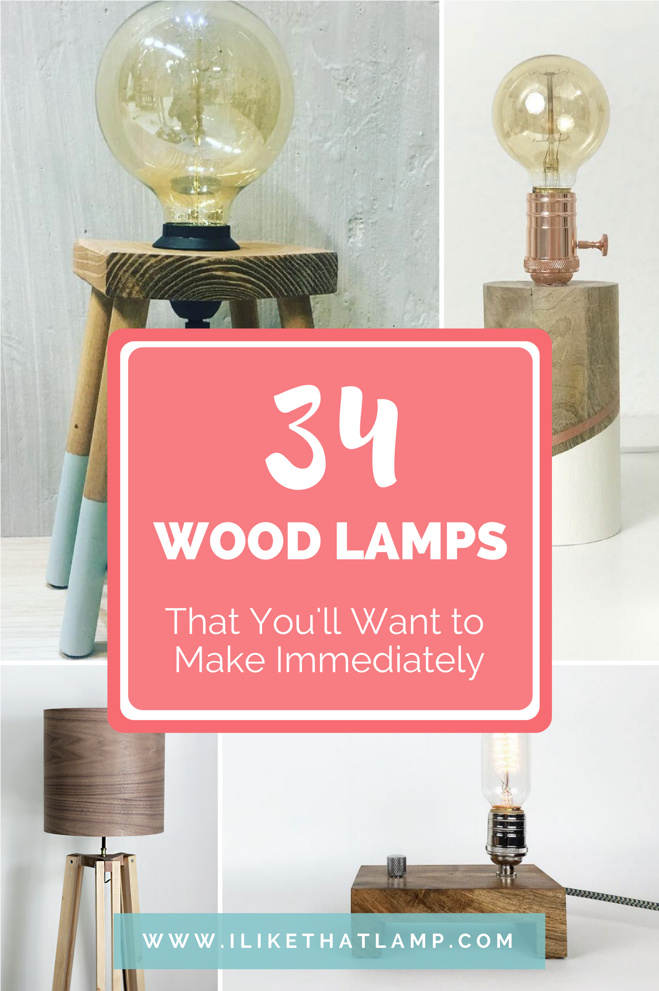 34 Wood Lamps Youll Want to DIY Immediately