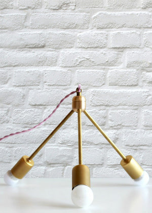 Sputnik Chandelier Inspiration - Read about DIY lampshade kits and projects at http://ilikethatlamp.com