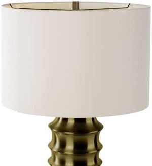Lamp Finials 2-Pack (Antique Brass Cylinder, 5/8" Tall)