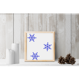 Christmas Snowflake Stencil Set