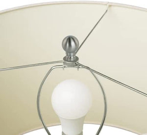 Lamp Finials 2-Pack (Silver Ball, 1-3/8" Tall)