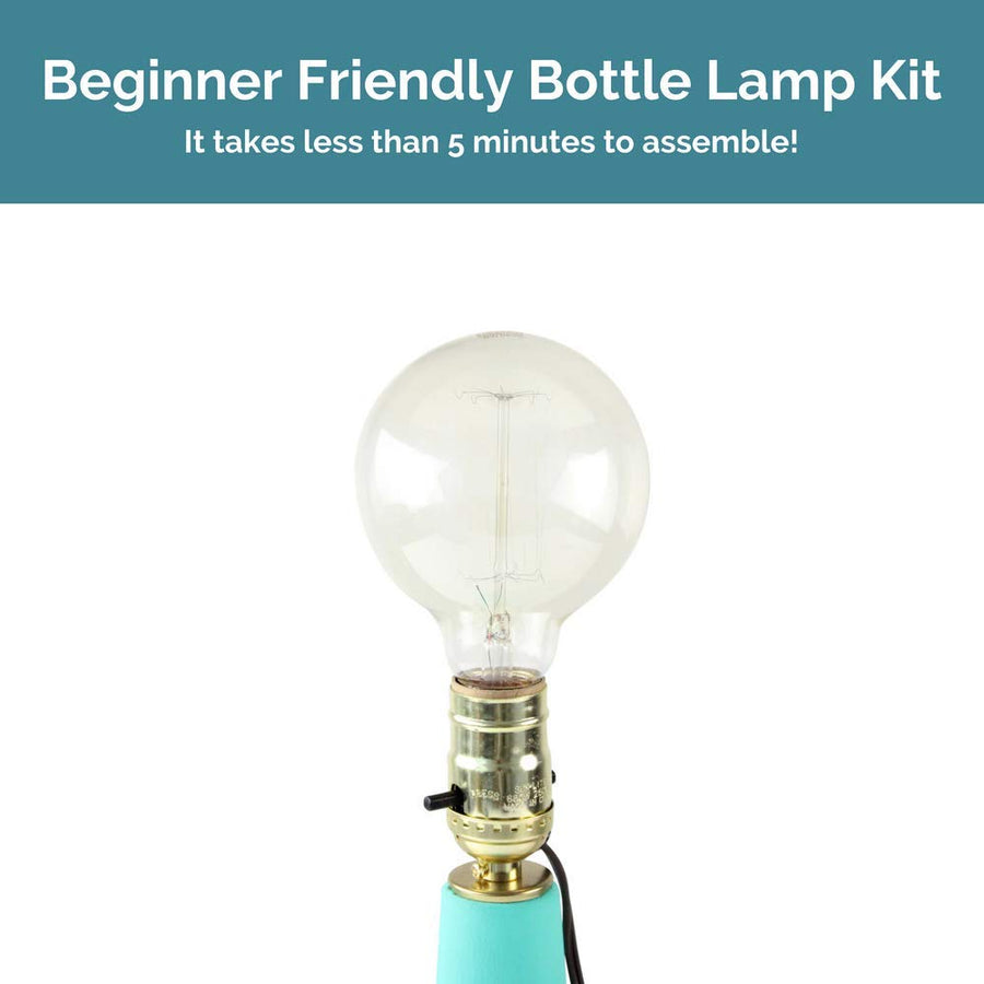 Bottle Lamp Kit [Brass]