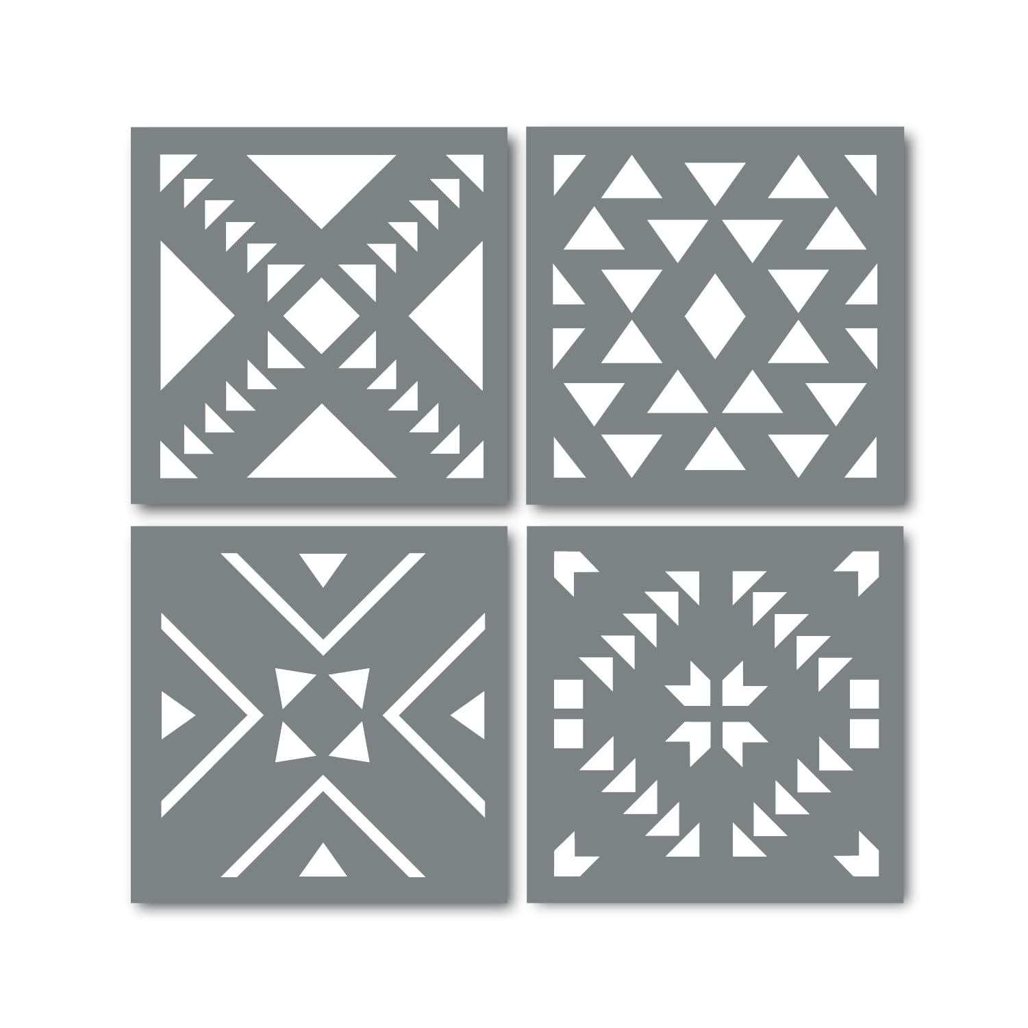 Aztec Design1- Reusable painting Template Stencils for DIY Crafts