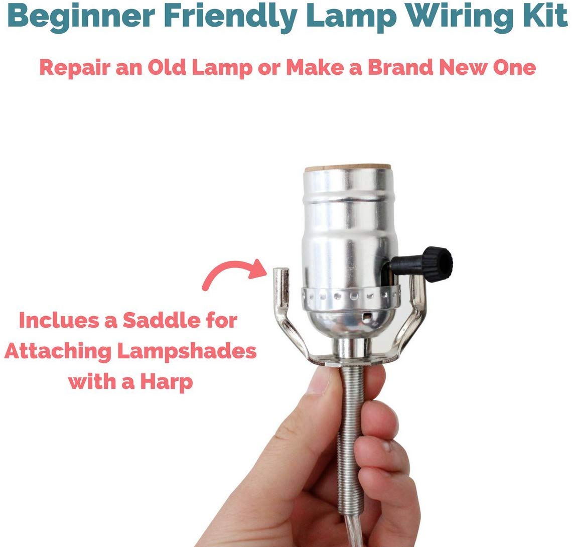Lamp Wiring Kit - Beginner Friendly Lamp Making Kit For Making and